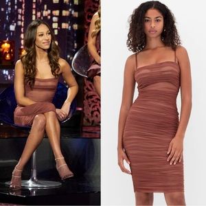 Babaton Luxor Dress - cider gold, size 4